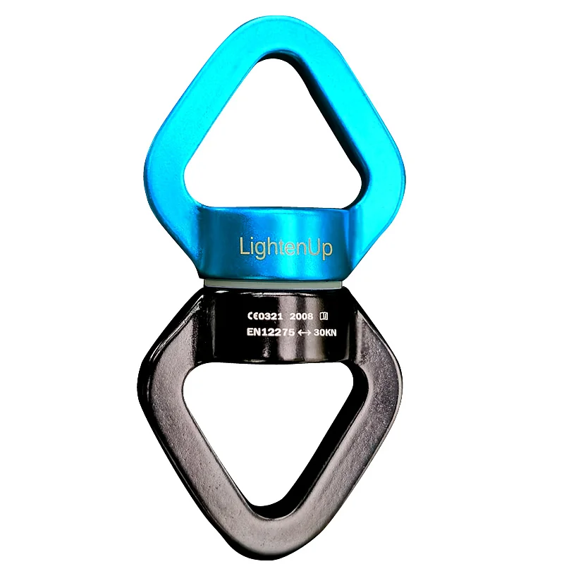 Premium Yoga Accessories: 30KN Rotational Hammock Swivel & Swing Spinner