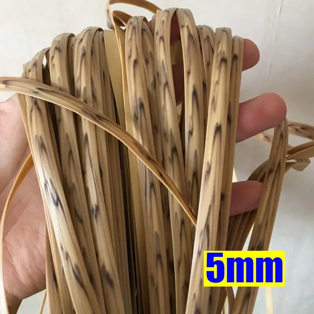 82 Types 10 Meters PE Flat Round Synthetic Rattan Material DIY Weaving Rope Knit Repair Furniture Bed Sofa Chair Table Basket 28