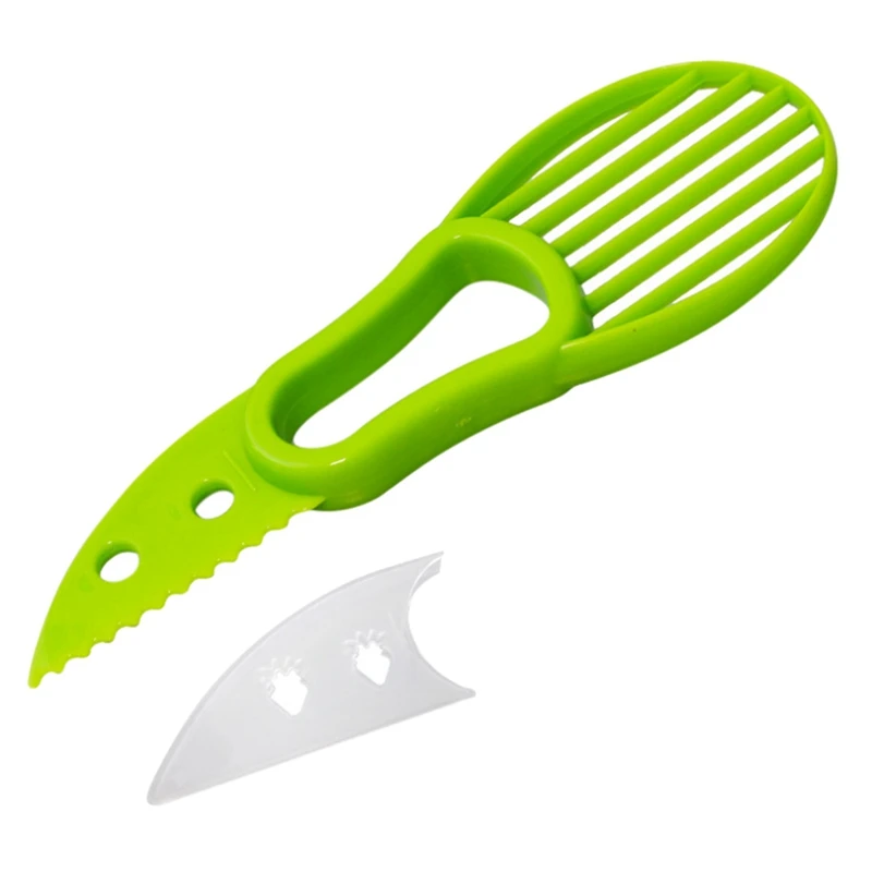 Бытовой многофункциональный нож для авокадо два в одном кухонные Фруктовые гаджеты режущий нож для авокадо специальный инструмент - Цвет: G