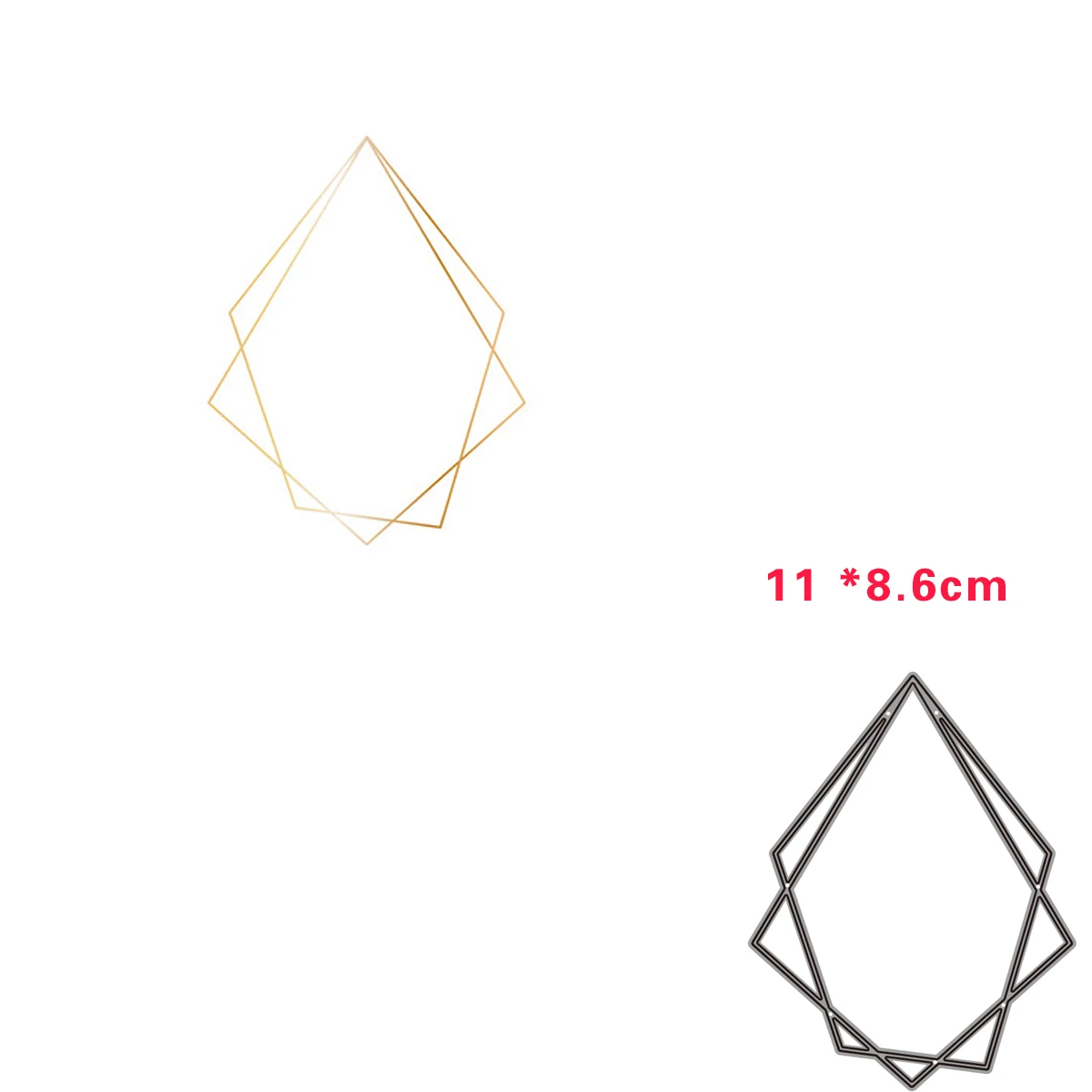 

metal cutting dies 2020 Irregular frame rubber Stamp for Greet Card Making Cut Paper Craft News Dies 2020eiffel Store