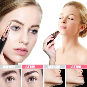 

Makeup Painless Eye Brow Epilator Eyebrow Trimmer for Women Electric Eyebrow Trimmer Mini Shaver Razors Portable Epilator