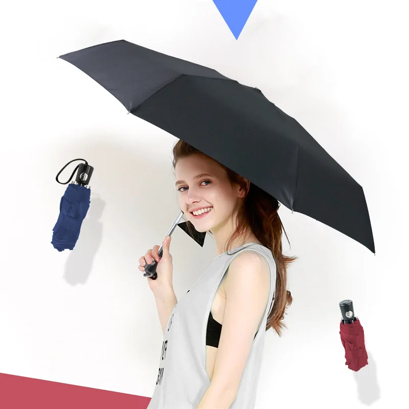 Mini Umbrella Automatic Mini Pocket Umbrella Small Travel Rain Women Kids Umbrella Parasol Portable Outdoor Waterproof Ultralight Men