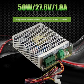 

Switching Power Supply Programable Reversible Direct Current Motor PWM Speed Controller 50W/27.6V/1.8A AS99