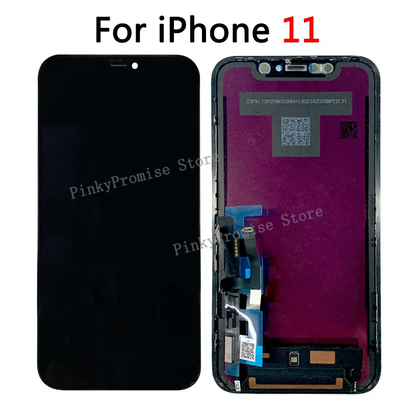 Для iPhone 11 ЖК-дисплей сенсорный экран дигитайзер для iPhone 11 Pro Max lcd A2215 A2160 A2217 для iPhone 11 pro A2218 A2161 A2220