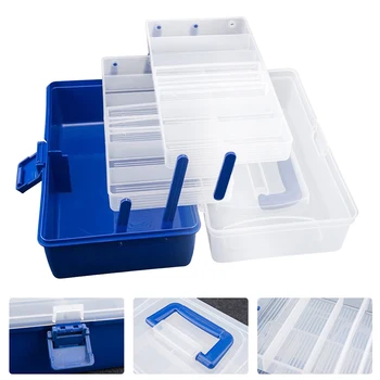 

Non-toxic Fishing Tackle Box Storage Accessories Large Capacity Anti Slip Multi Compartment Organizer With Handle Anti-Corrosion