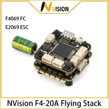NVision – batterie de vol tcmrc F405, contrôleur de vol E2069, tension ESC 2 6S Lipo pour Drone RC FPV Racing, offre spéciale, F4 20A