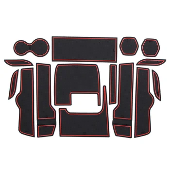

Gate Slot Pad for Honda Ten Generation Civic Non-Slip Interior Cup Cushion Door Mat Cove 15Pcs