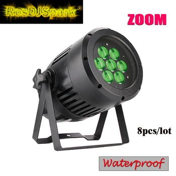 

7x12W RGBW 4 in 1 ZOOM LED Par stage lighting