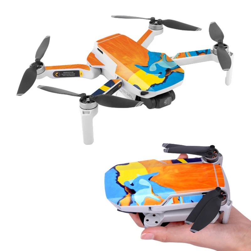 Водонепроницаемый ПВХ защитная Пленка Наклейки Комплект для DJI MavicMini Drone LSMK99