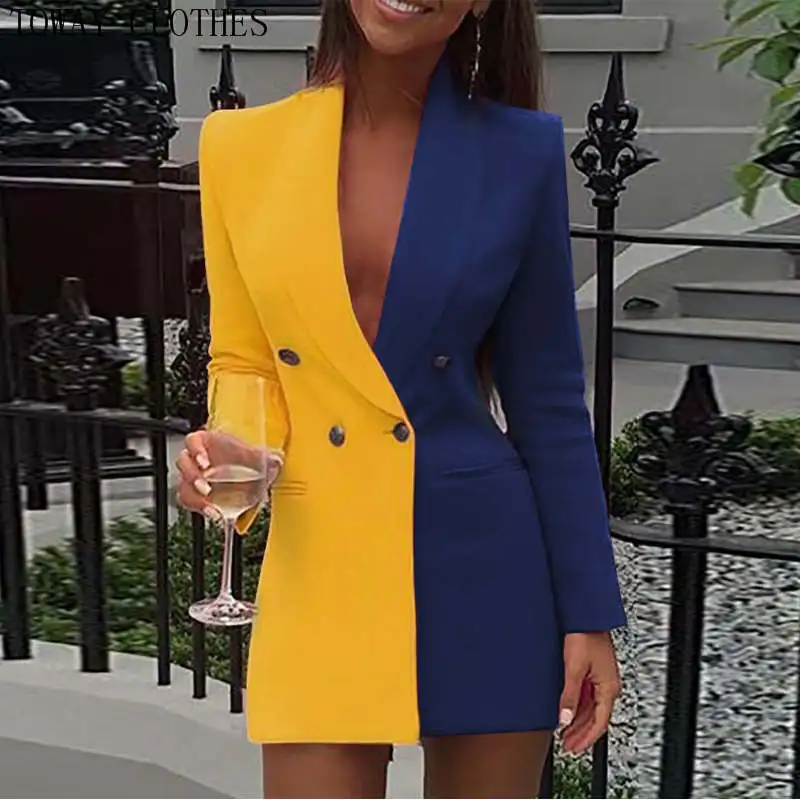 Dress For Women 2022 Colorblock Sequins 