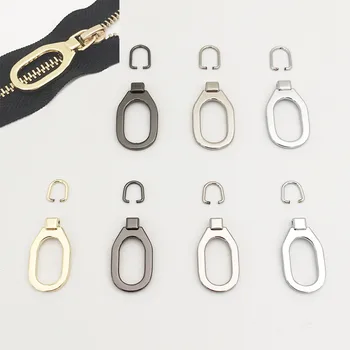 

2pcs Fix Zipper Repair Kit 5# 8# Detachable Metal Zipper Sliders Head Puller Tab Universal Instant Kit Zip Replacement Pendant