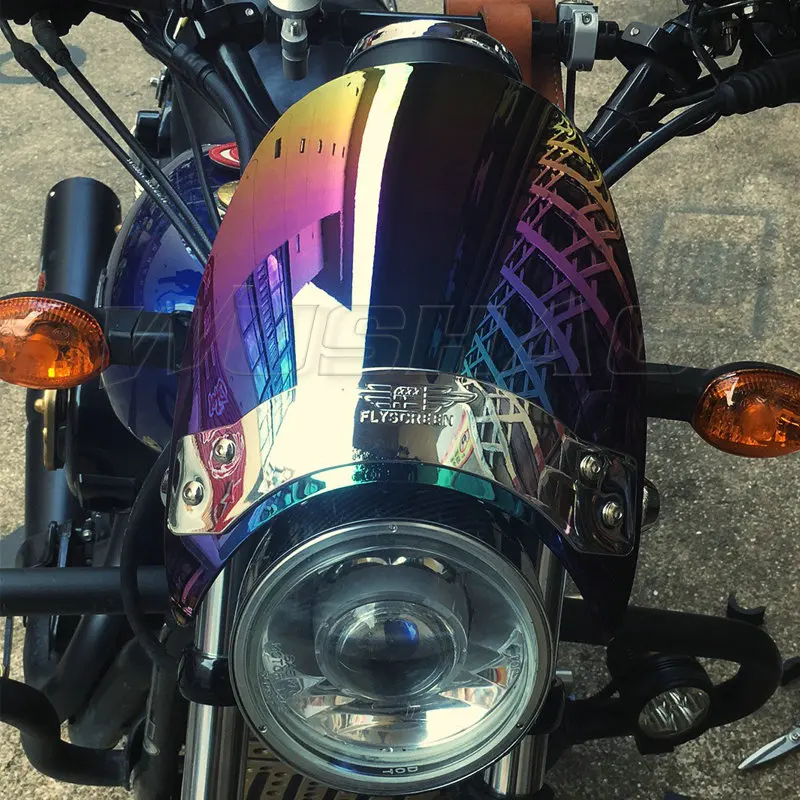 Ветровое стекло ветер экран Для 1986 2019 Harley спортивный Железный 883