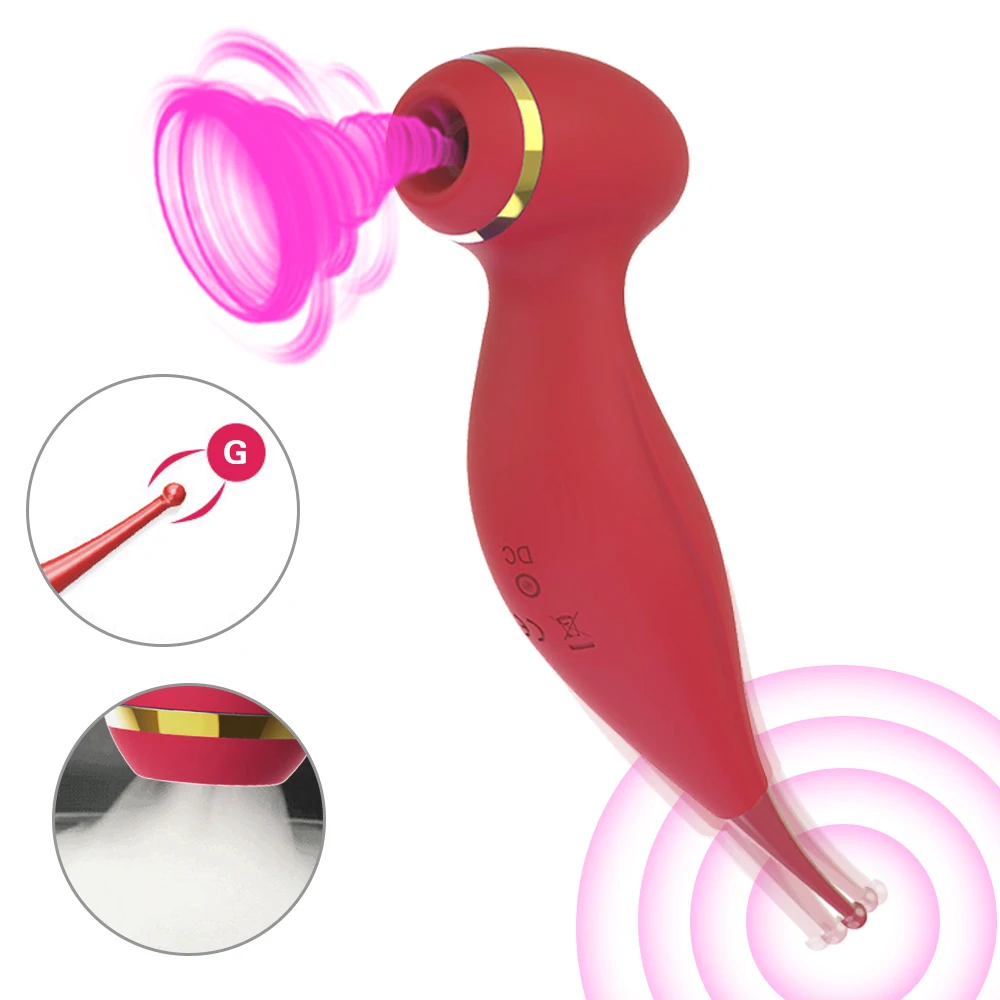 Vibromasseur À Succion Pour Femme Adulte, Jouet Sexuel, Pompe, Clitoris Vaginal, Pipe, Tétons, Masturbation, Produits Porno 5 - Vibrateurs photo