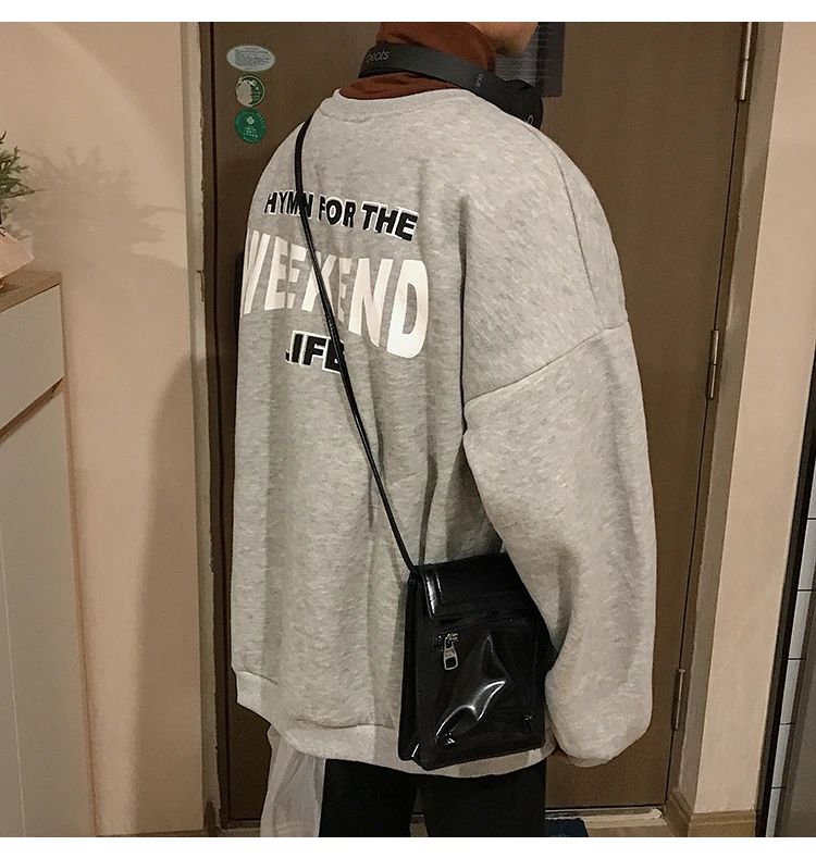 LAPPSTER мужские уличные толстовки Harajuku хип хоп корейские черные толстовки винтажные японские модные толстовки с капюшоном