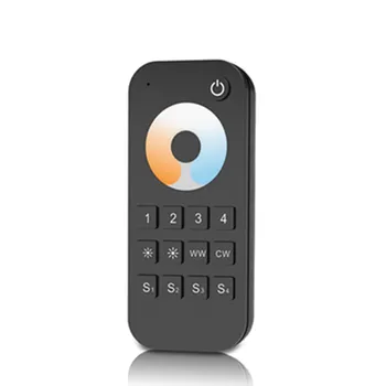 

4 Zones 2.4G Color Temperature Remote Control RT7 High Sensitive Touch Color Ring Remote Controller