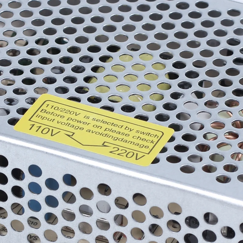 Топ!-AC 110 V/220 V DC 5V 20A 100W трансформатор напряжения/переключатель источника питания для светодиодных лент