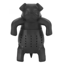 Пёс из мультфильма силиконовые свободные инфузионное чайное ситечко фильтр гаджет Чай аксессуар для заварки чая инструменты