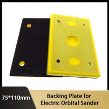 

Sanding Pad 4 Nails 100x70MM Back-up Hook and Loop Sander Backing Plate for Electric Orbital Sander