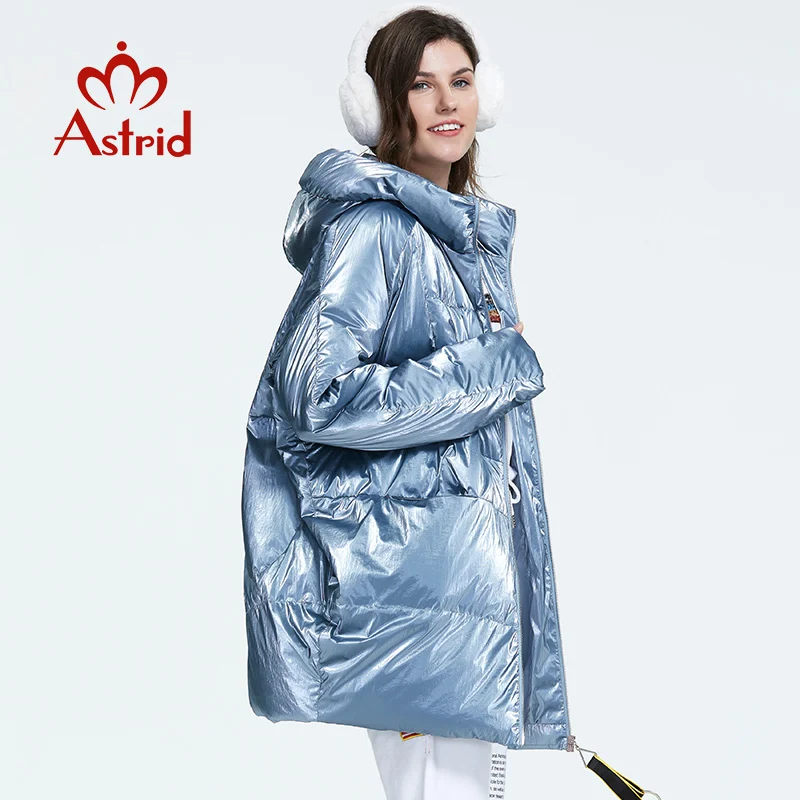 Comprar Chaqueta de Invierno para mujer de 2019, nueva llegada, ropa suelta, prendas de vestir exteriores de algodón grueso de calidad, abrigo de invierno de longitud media, FR 7078