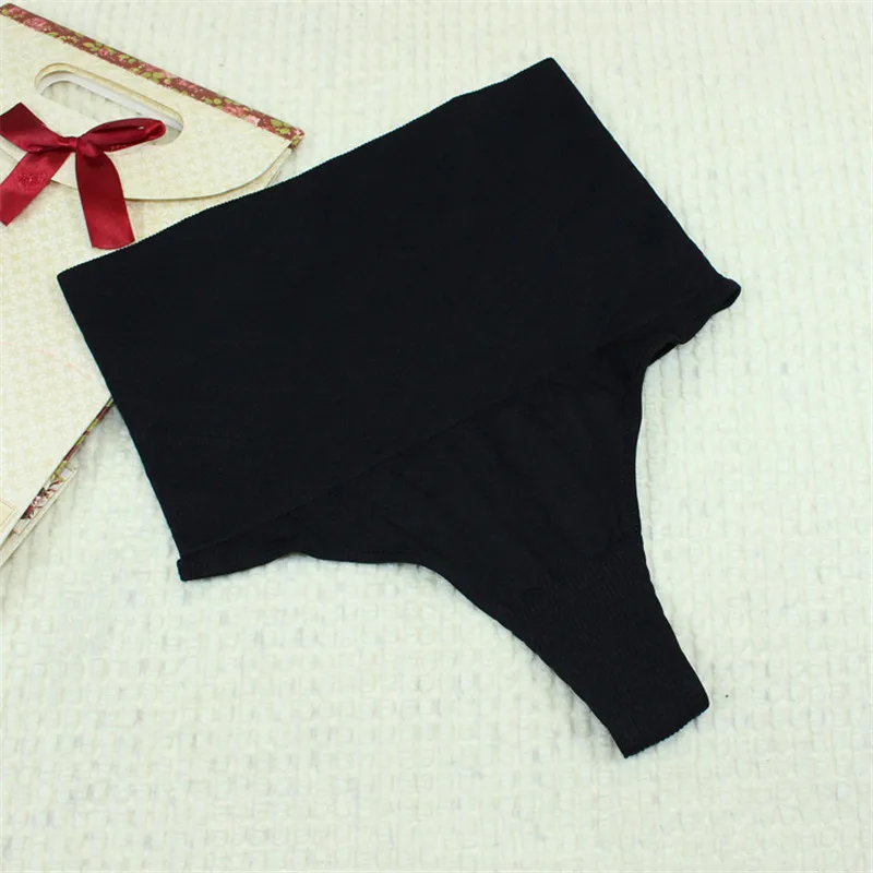 Inadice New Women High Waist Control Thong Pants Fashion Polyester Nylon Seamless Corset Belt Body Shaper Sexy Women Clothes