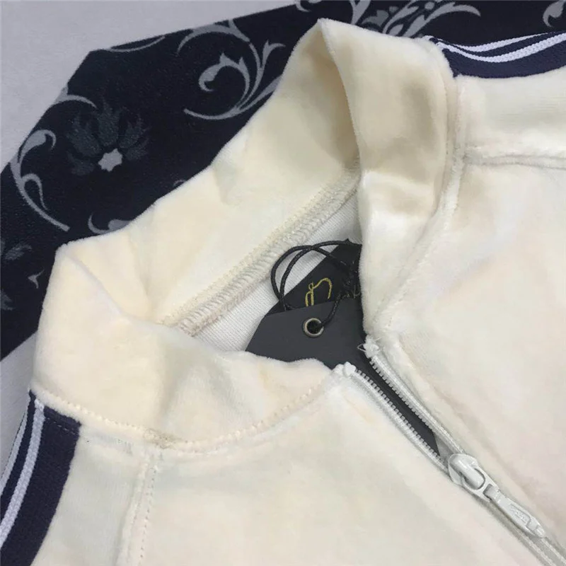 stone island jacket 2021fw Velvet AWGE Needles Jacket Men Women 1:1 Best-Quality AWGE Coat Butterfly Embroidery Needles Jacket sports jacket