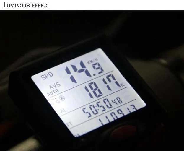 Горячая водонепроницаемый велосипедный компьютер проводной MTB велосипед Велоспорт одометр секундомер Спидометр часы светодиодный цифровой скорость