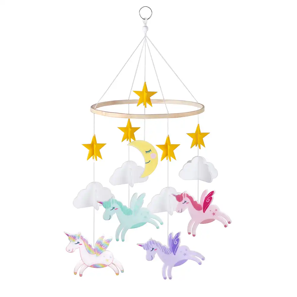 unicorn crib mobile