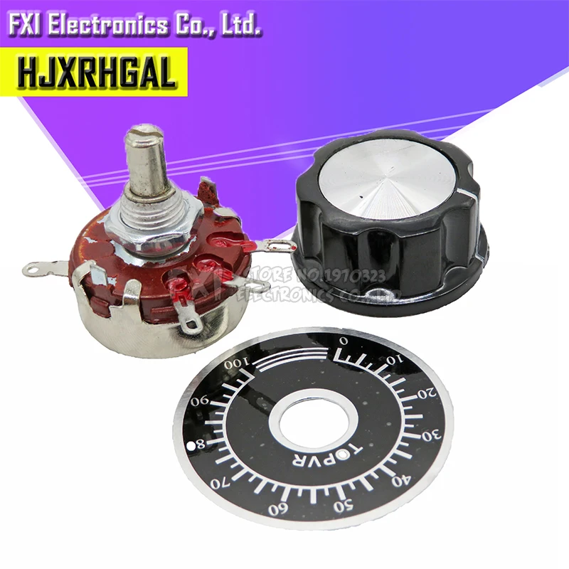 1 комплект WTH118 DIY Kit части 2 Вт 1A потенциометр к 4 7 10 22 47 100 470 м MF A03 + WHT118 0