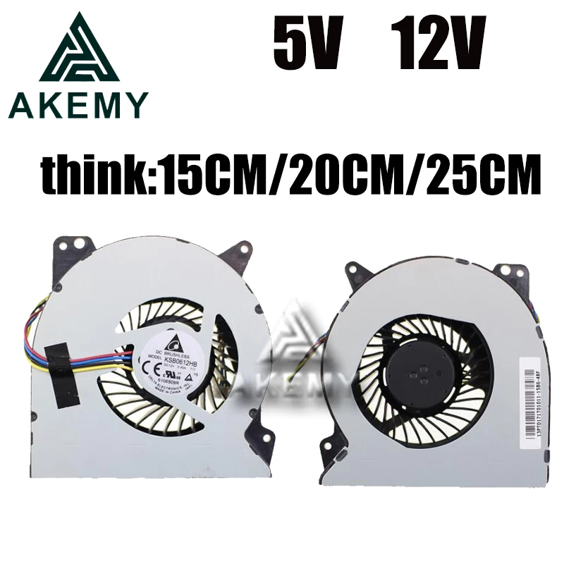 Новый охлаждающий вентилятор для ноутбука For Asus ROG G750 G750J G750JH G750JM G750JZ G750JW G750JS G750JX CPU