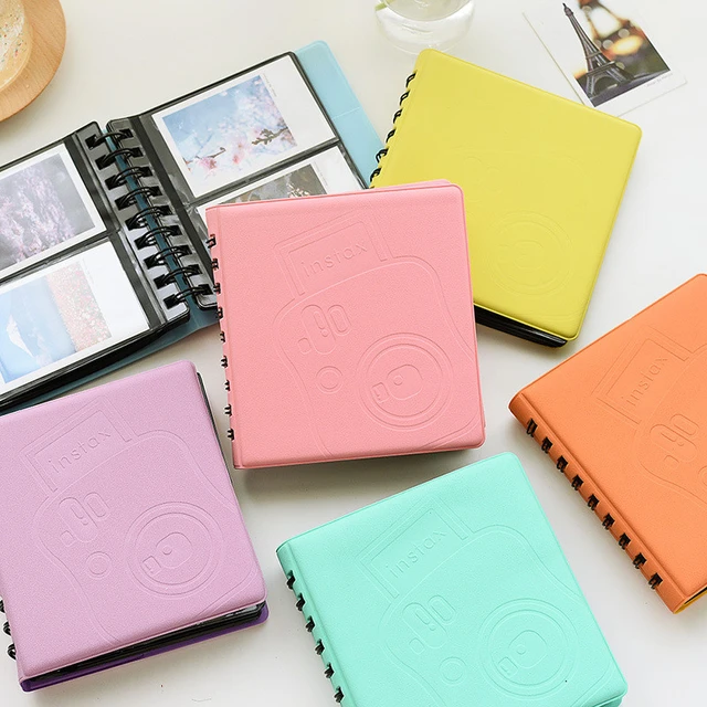 68Pockets Mini Instant Polaroid Photo Album Picture Case for