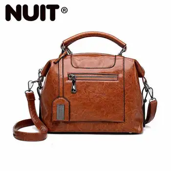 

2020 Female Leather Messenger Bags Sac A Main Vintage Crossbody Bags For Women Shoulder Bag Bolsa Femininas Luxury Handbags Sac