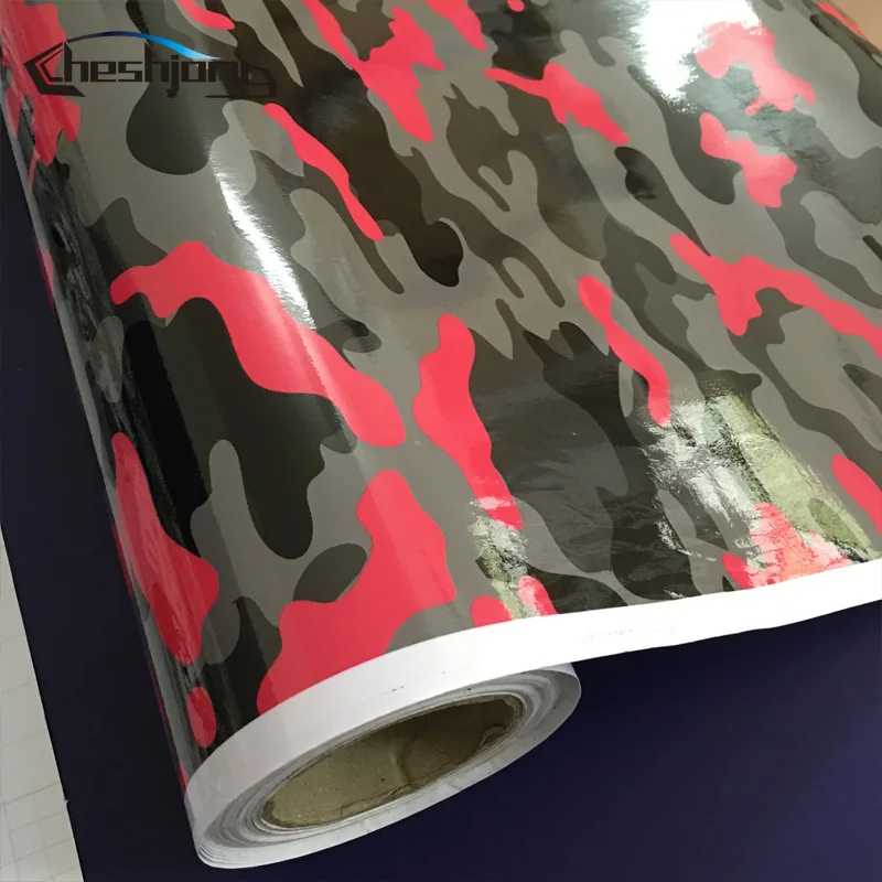 Cheshjong-Glossy-Camo-Wrap-Black-Red-Grey-Camouflage-Film-Graphics-Sticker-BOMB-Decals-Car-Scooter-Motorcycle-Styling-Diy-Covers-4