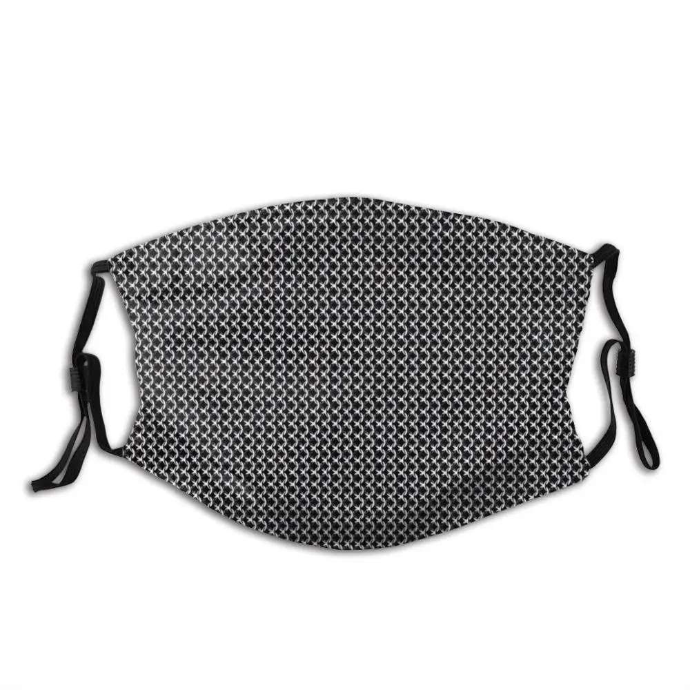 Chainmail! Сделай сам для взрослых и детей маска лица кольчужные с Ringmail цепи налог а