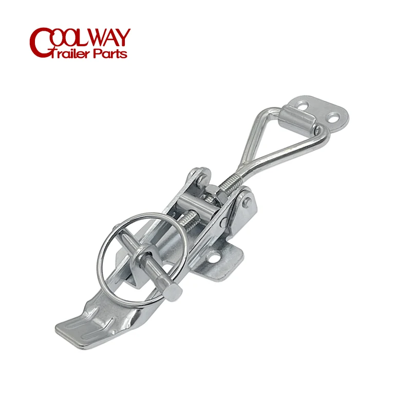 Truck Trailer Latch Toggle Fastener Catches With Lynch Pin Over Center RV Parts Caravan Camper Accessories