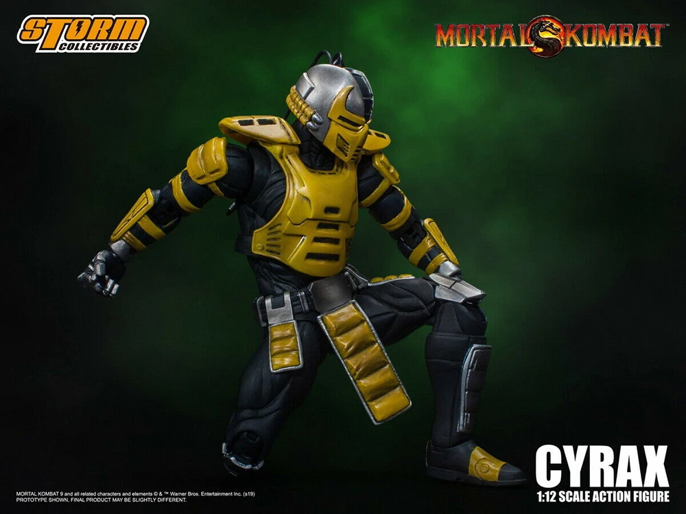 1/12 CYRAX mortoвсего Kombat/DCMK002 Mortal Combat Figure Set 6 ''модель куклы Коллекция праздничный подарок