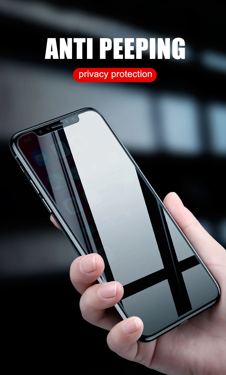 Защитное закаленное стекло для iPhone 11 Pro XS Max, Защита экрана для iPhone 7, 6, 6 S, 8 Plus, X, XS, XR