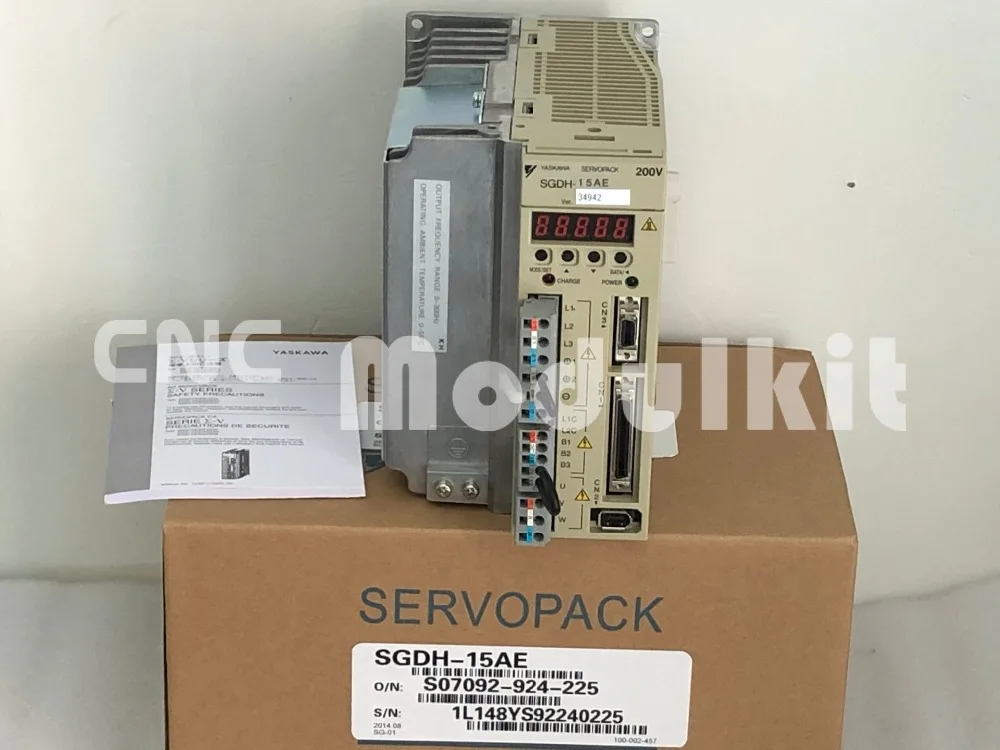 SGDH15AE yaskawa драйвер серво системы SGDH-10AE 08AE SGDH-20AE 30AE SIGMA двигатель II контроллер сэрвопакк Модульный Набор cnc