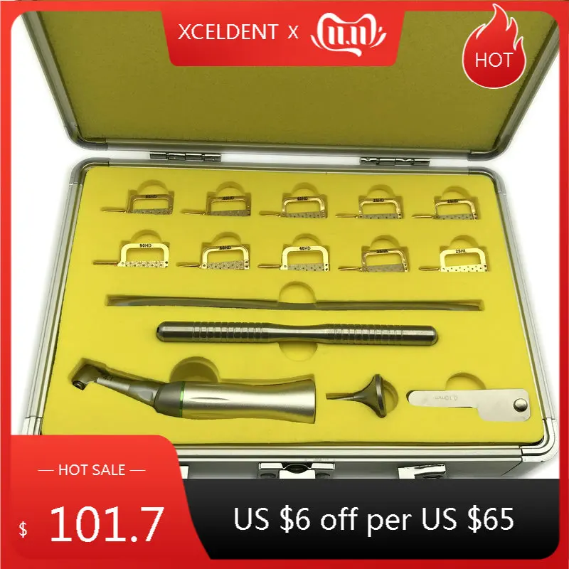 

Dental Orthodontic Interproximal enamel reduction Reciprocating IPR System Stripping Contra Angle Orthodontic tool
