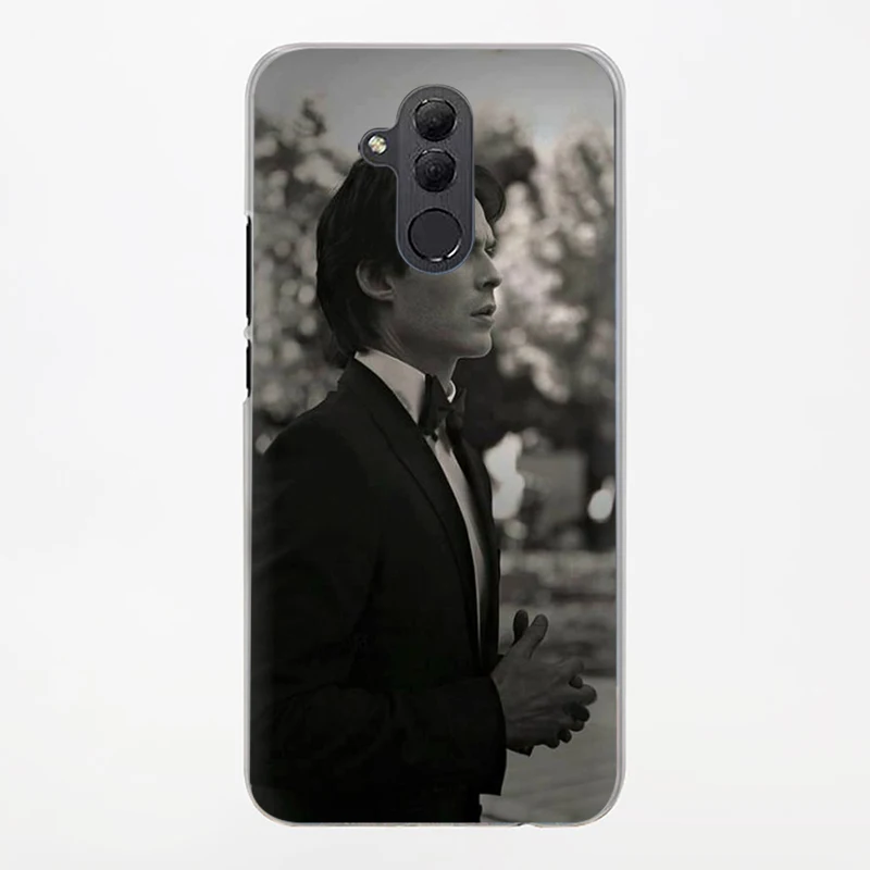 EWAU The Vampire Diaries Stefan Damon Salvatore Hard Phone Cover Case for Huawei Y5 Y6 Y7 Y9 Mate10 20 Lite pro Nova 2 3 5 i - Цвет: H1