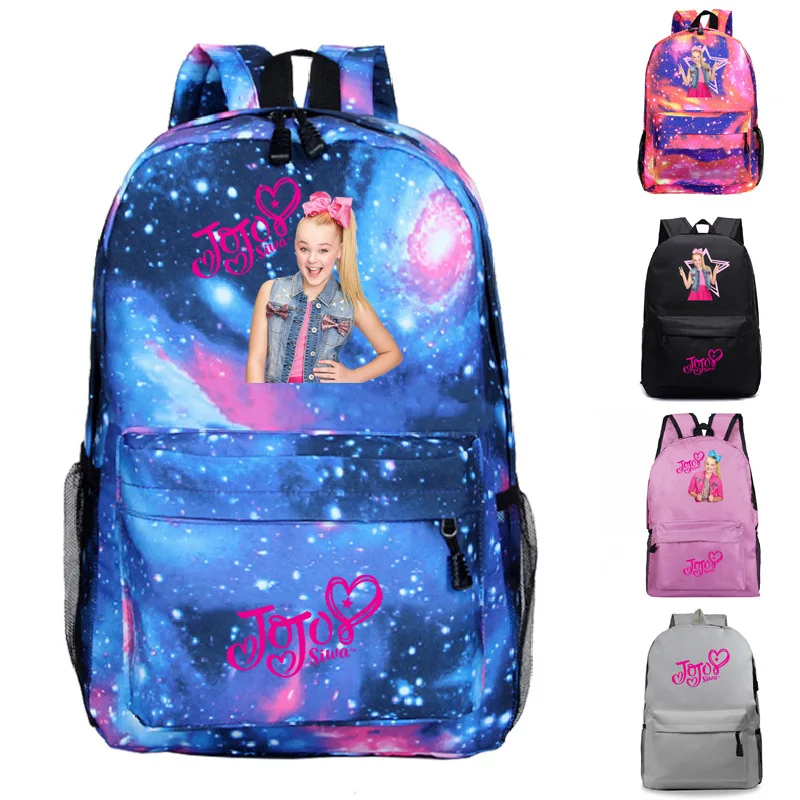 Fashion Jojo Siwa Backpacks Girls Boys 
