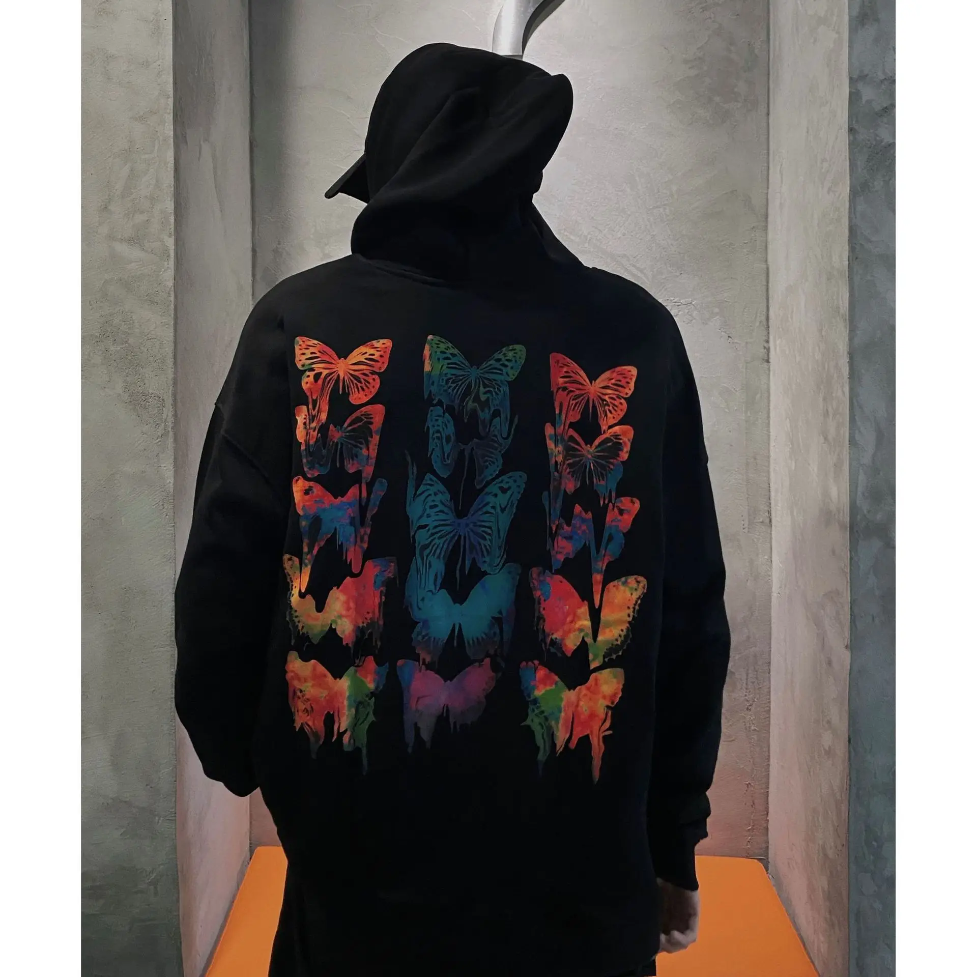 Fashion Brand Men's Hoodie 2021 Spring Autumn Men Casual Sweatshirt Letter Print Harajuku Plus Size Thick Top | Мужская одежда