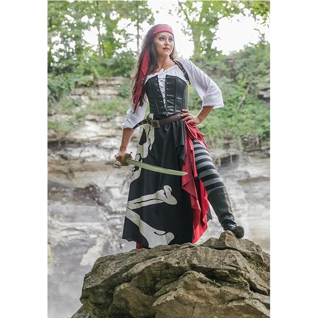 Fantasia de pirata para homens, fantasia de pirata, dia das bruxas,  carnaval, roupa de festa, uniformes, cosplay - AliExpress