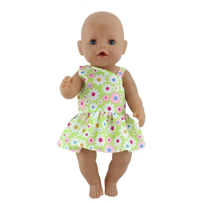 Новое красивое модное платье для 17 дюймов Reborn Baby Doll 43 см для ухода за ребенком для мам Одежда