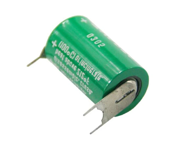 Original Brand New Varta CR 1/2AA 3V CR14250 CR 3V 1/2 AA PLC Lithium Battery with Welding Foot
