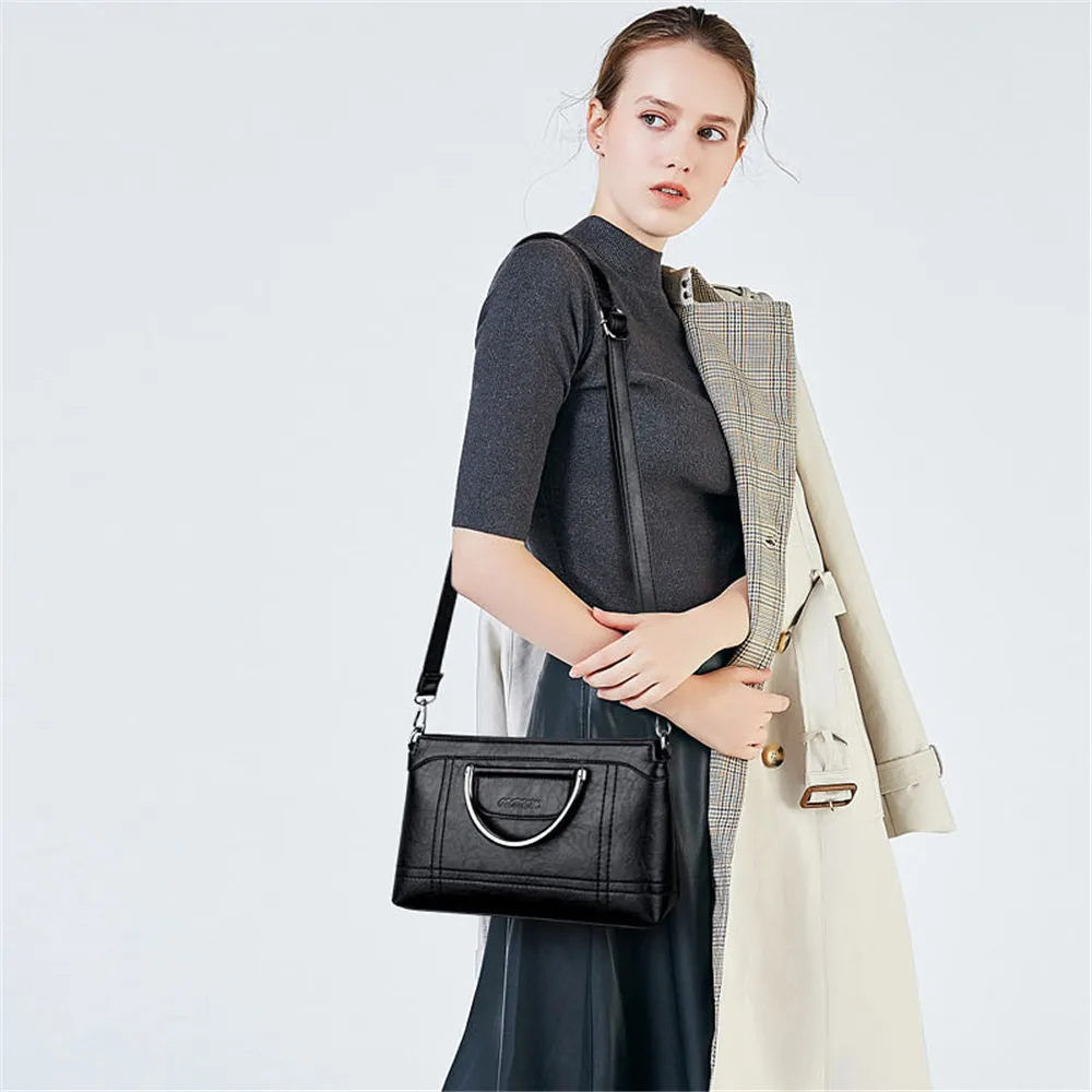 Женские сумки-мессенджеры, роскошные мягкие кожаные сумки, женские сумки, дизайнерские сумки известного бренда, сумки-мессенджеры для женщин