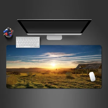 

Sunset Ranch Mousepad High-end Game Mouse Pad Big Player Mouse Pad Game Desktop Pad Laptop Keyboard Big Play Mousepad