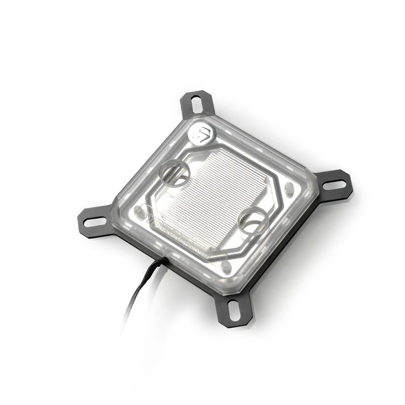 Syscooling CPU water block used for Intel LGA1150 1151 1155 1156 2011 with 5V RGB support 3
