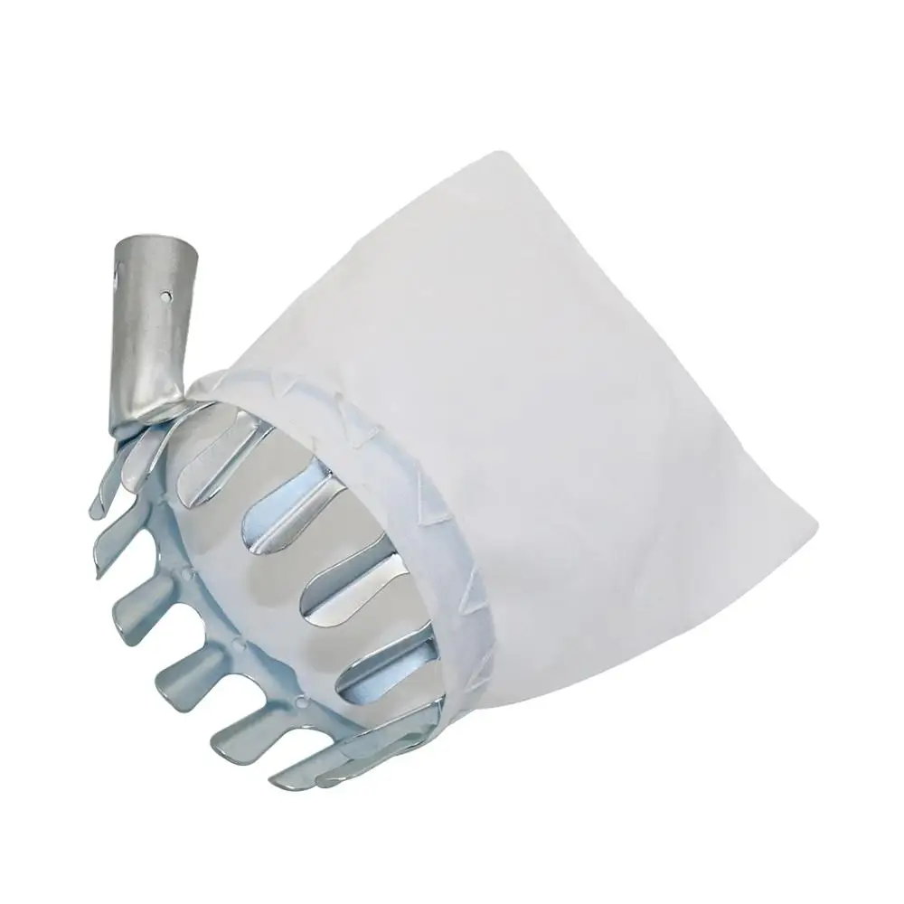 

1 Pc Metal Fruit Picker Convenient Fabric Bag Apple Peach Pear Orange Picking Tool Garden Orchard Farm Fruit Picking Supplies