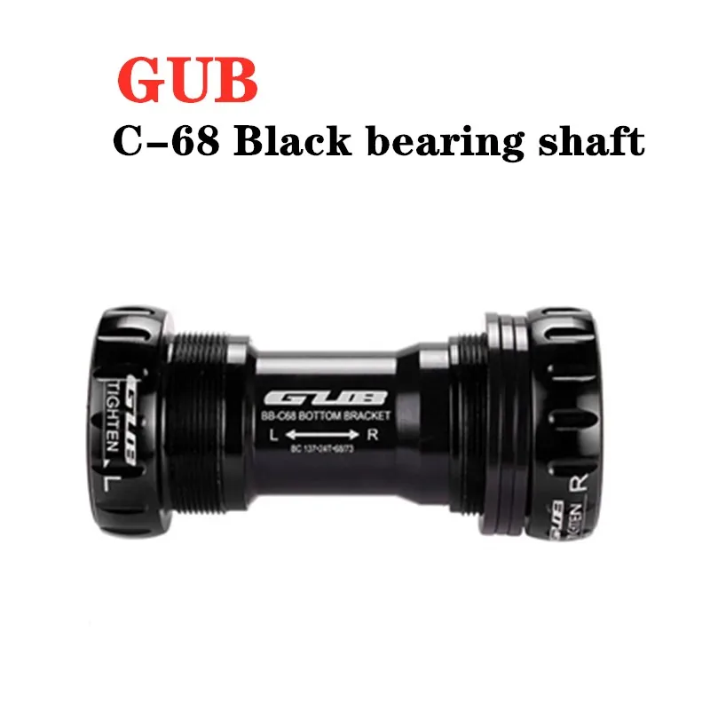 GUB резьба BB Shimano центральная ось Palin для полого колеса звездочки в прессованный центральный вал велосипеда