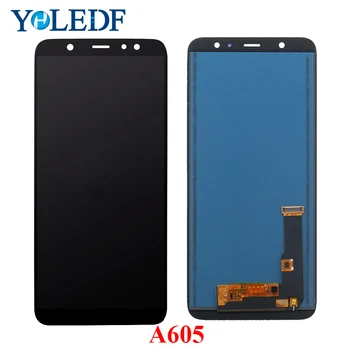 

A6+ A605 LCD For Samsung Galaxy A6 Plus 2018 A605F A605FN A605FD A605G A605GN LCD Touch Screen Panel Display Digitizer Assembly